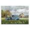 Stupell Industries Vintage Blue Truck in Meadow Wall Plaque Art